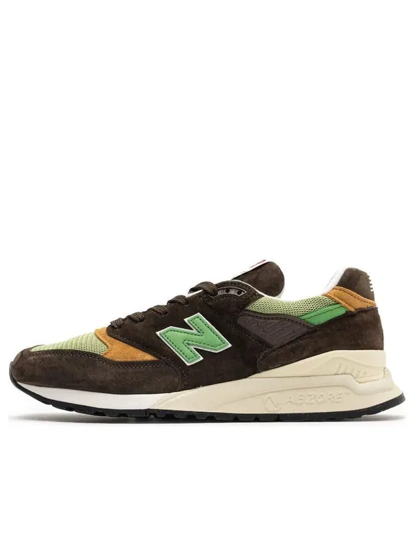 Кроссовки x teddy santis 998 сделано в сша New Balance — изображение 1 из 4, коричневый/зеленый