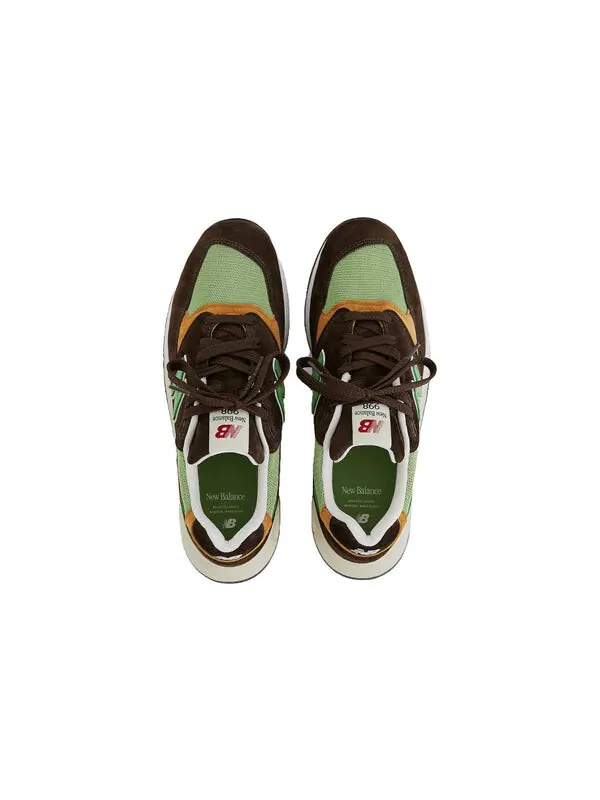 Кроссовки x teddy santis 998 сделано в сша New Balance — изображение 3 из 4, коричневый/зеленый