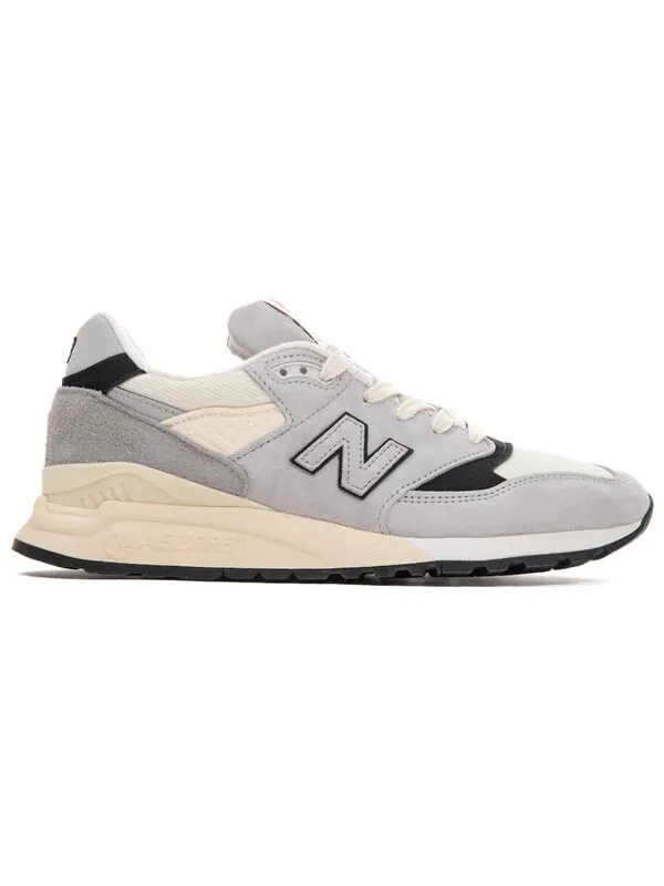 Кроссовки 998 сделано в сша x teddy santis New Balance — изображение 2 из 4, серый/кремовый