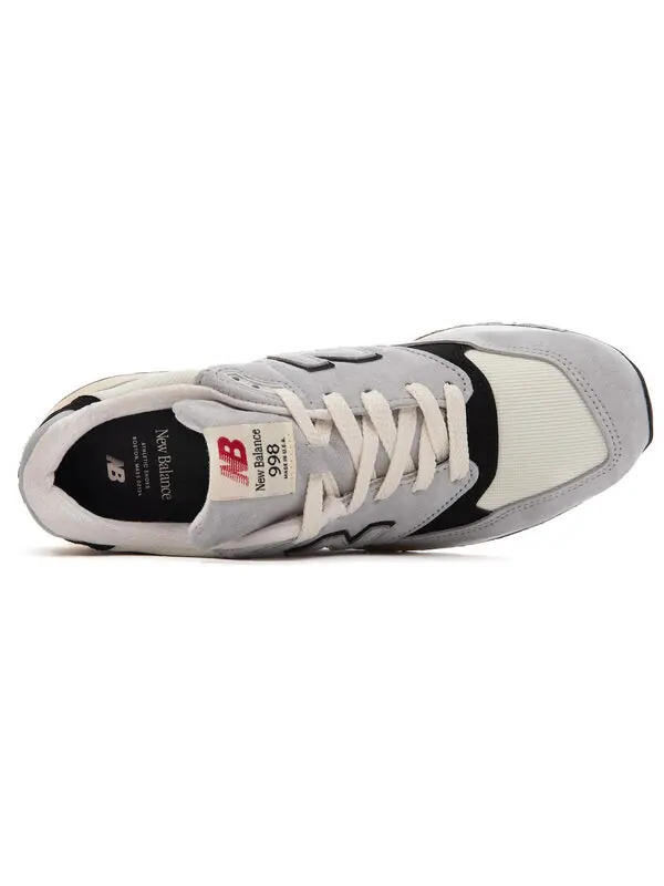 Кроссовки 998 сделано в сша x teddy santis New Balance — изображение 3 из 4, серый/кремовый