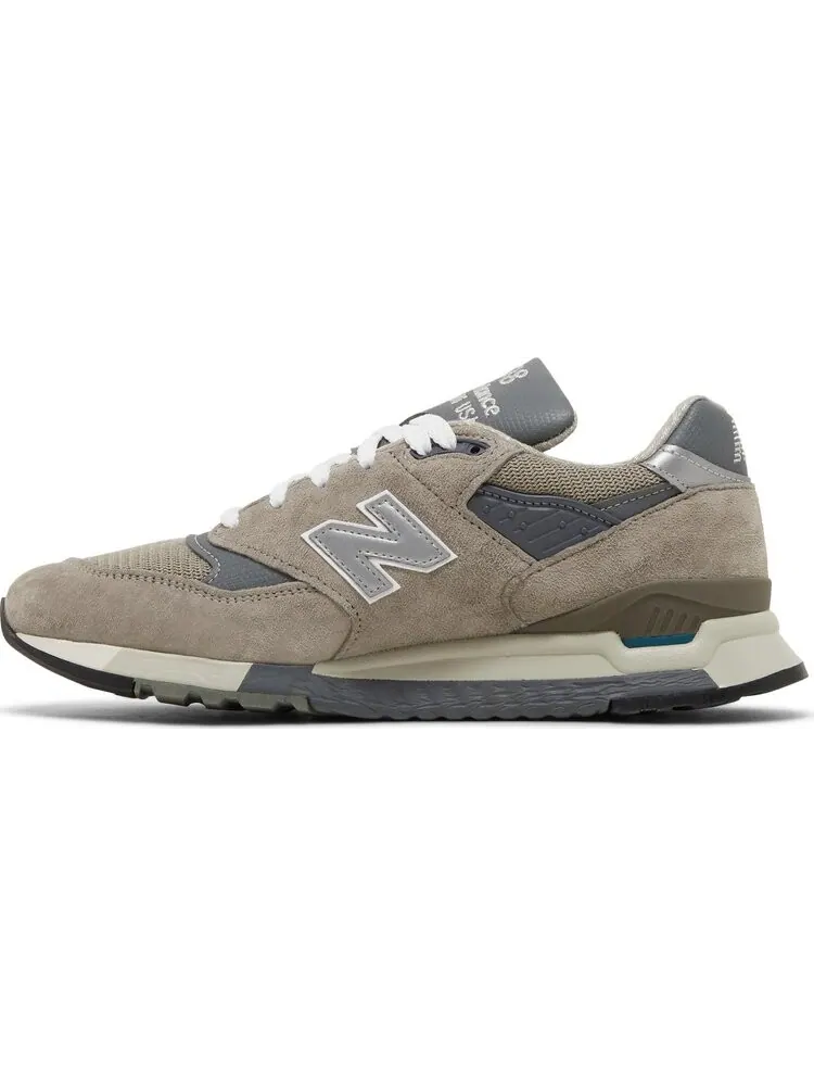 Кроссовки New Balance 998 Grey Day 2023 — изображение 3 из 5, серый