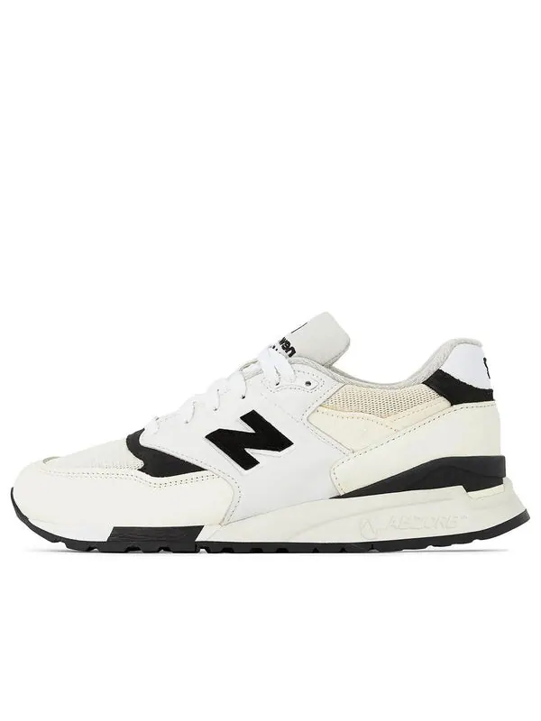 Кроссовки teddy santis 998 сделано в сша New Balance — изображение 1 из 4, белый/черный