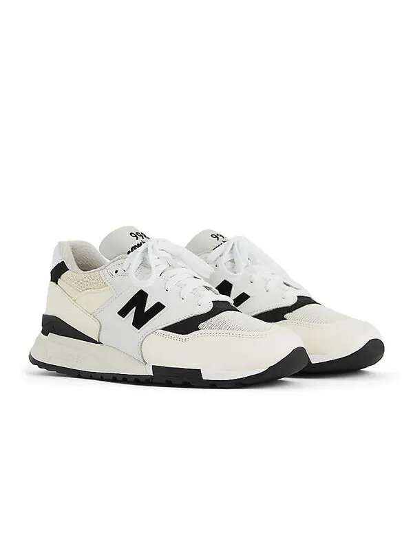 Кроссовки teddy santis 998 сделано в сша New Balance — изображение 2 из 4, белый/черный