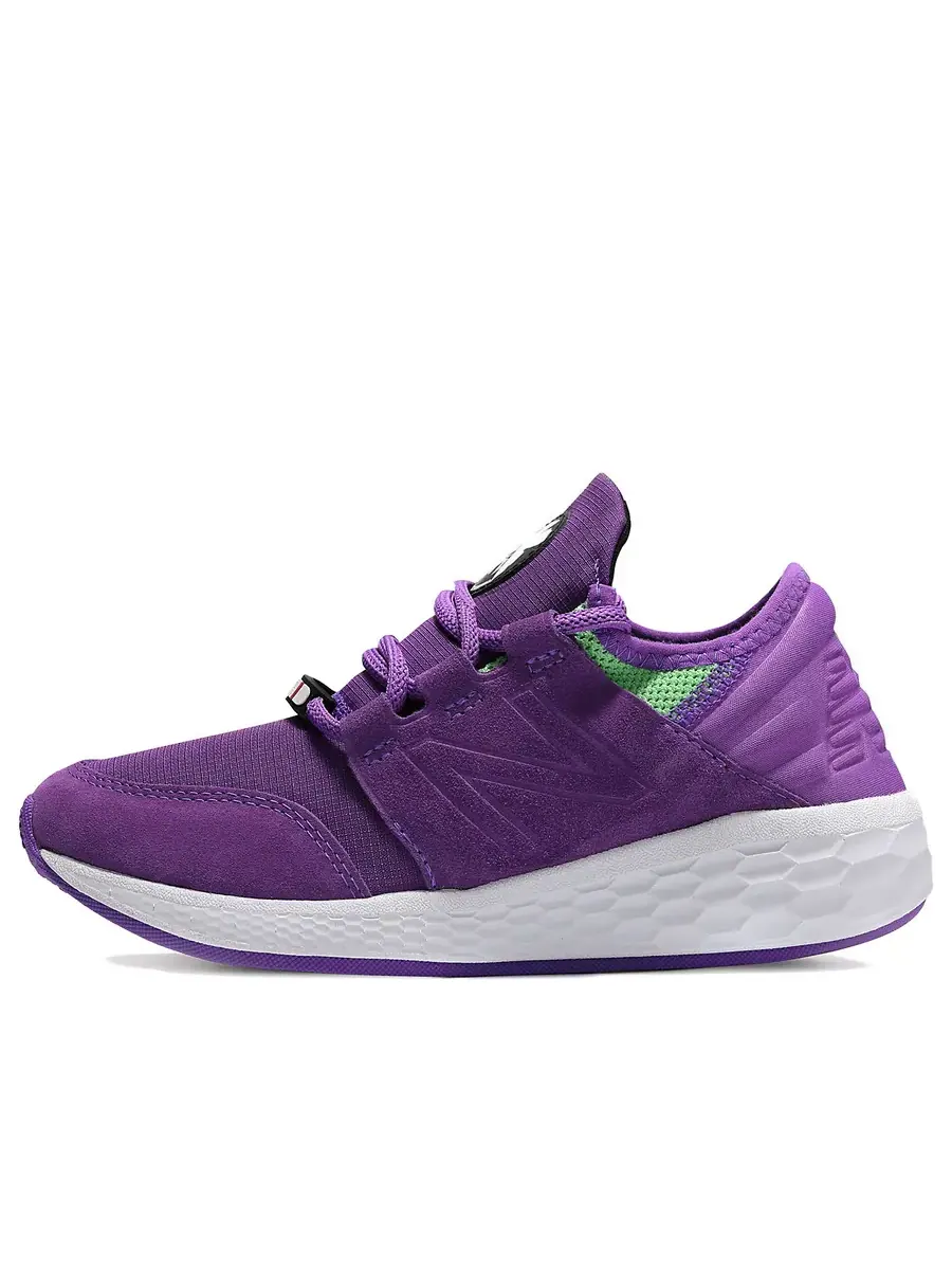 Беговые кроссовки New Balance x EVA CRUZ Collaboration D-Wide Purple — изображение 1 из 4, фиолетовый