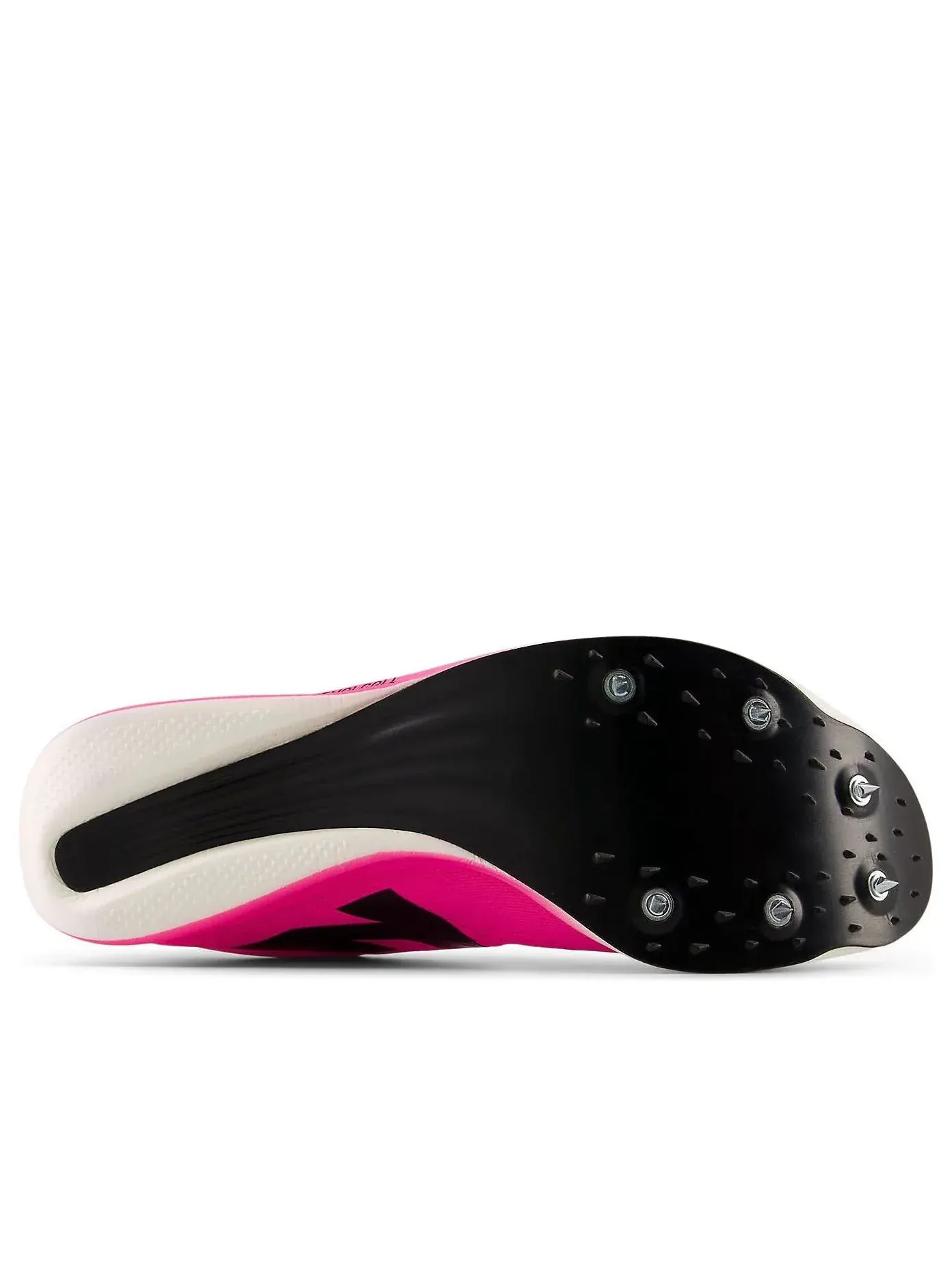 Кроссовки New Balance x Gabby Thomas FuelCell SuperComp MD-X v3 'Pink Heat White' — изображение 4 из 6, розовый