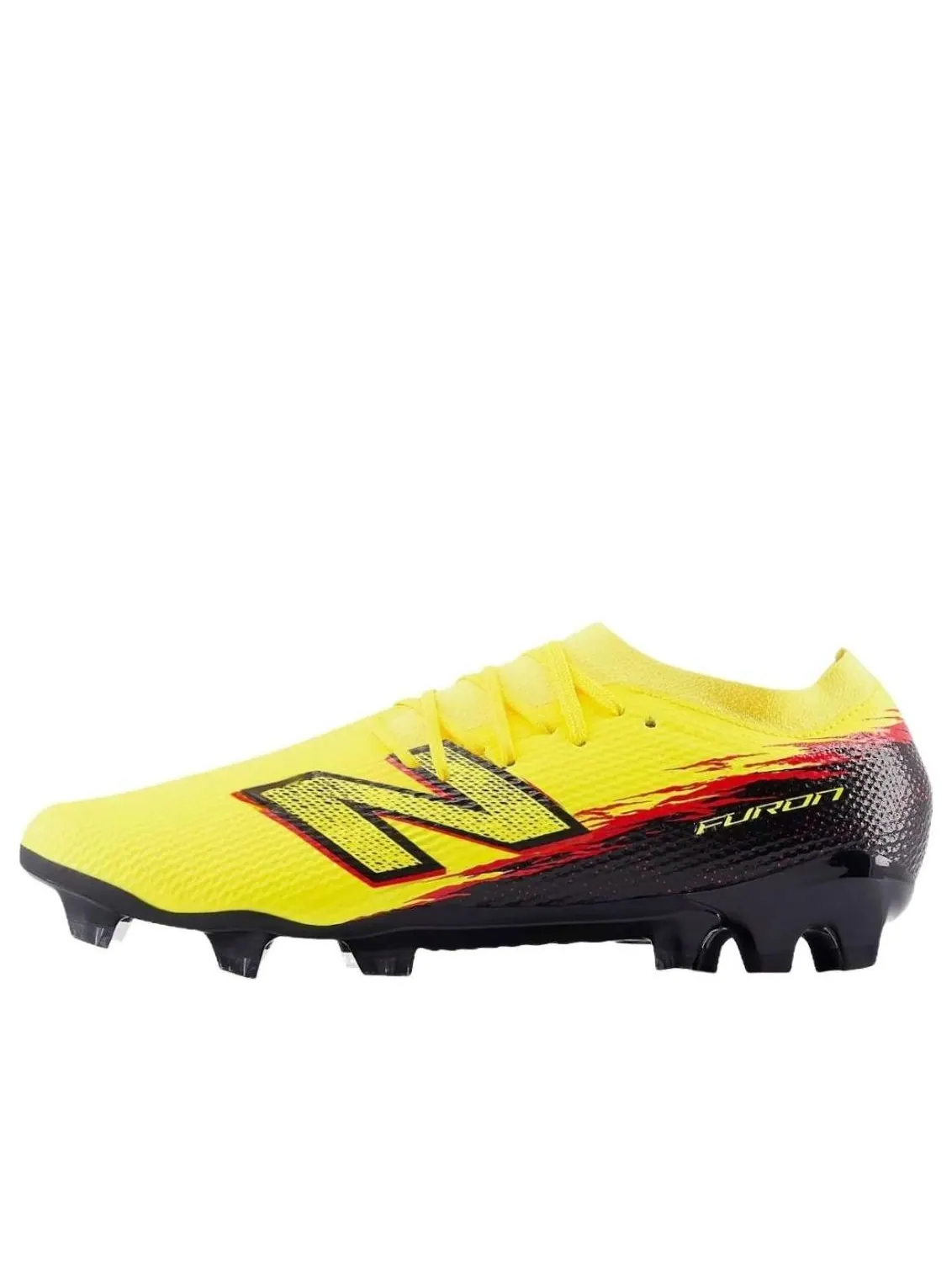 New Balance Furon Team FG V8 'Punch Yellow Black' — изображение 1 из 6, желтый/черный