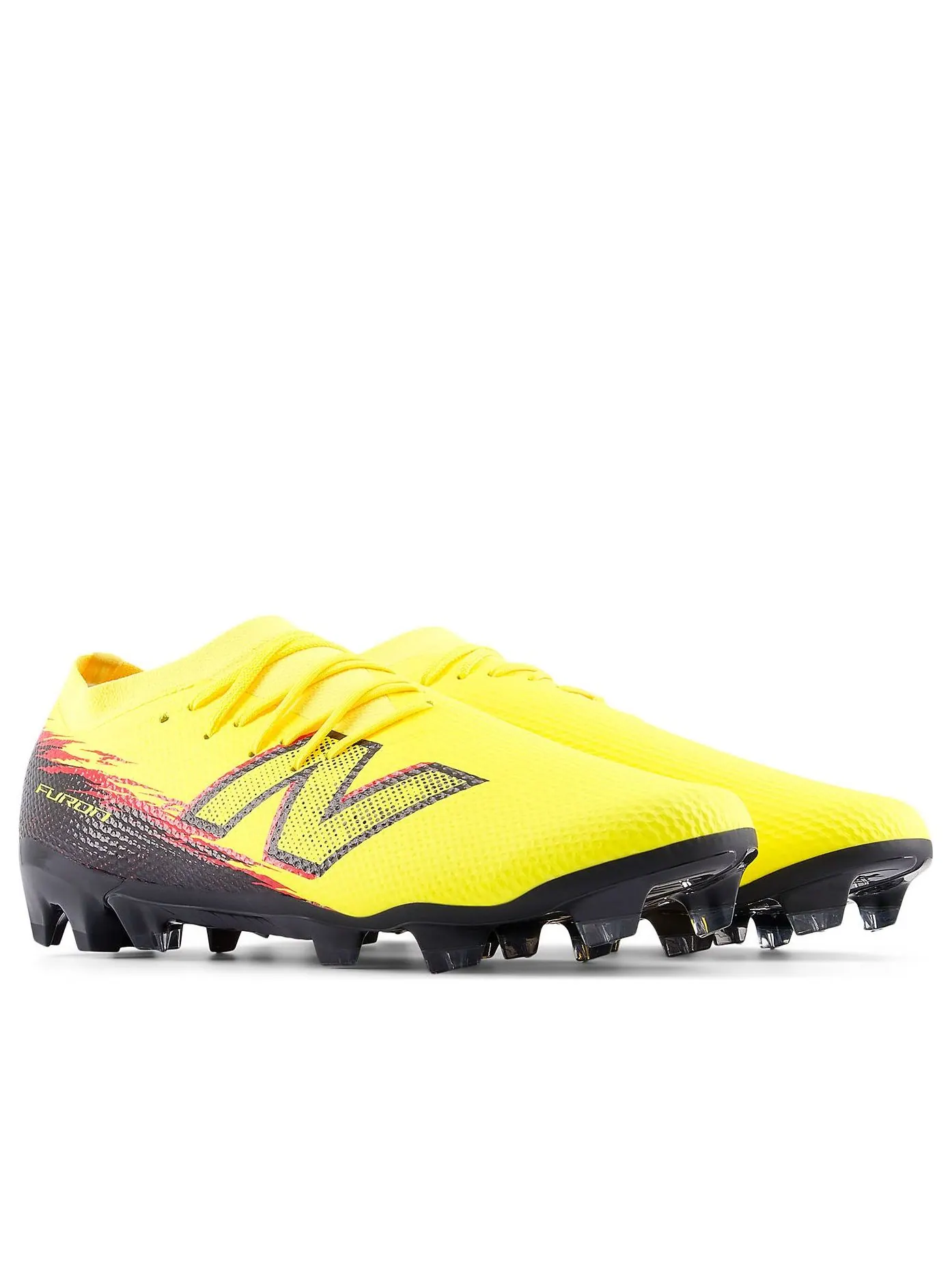 New Balance Furon Team FG V8 'Punch Yellow Black' — изображение 4 из 6, желтый/черный