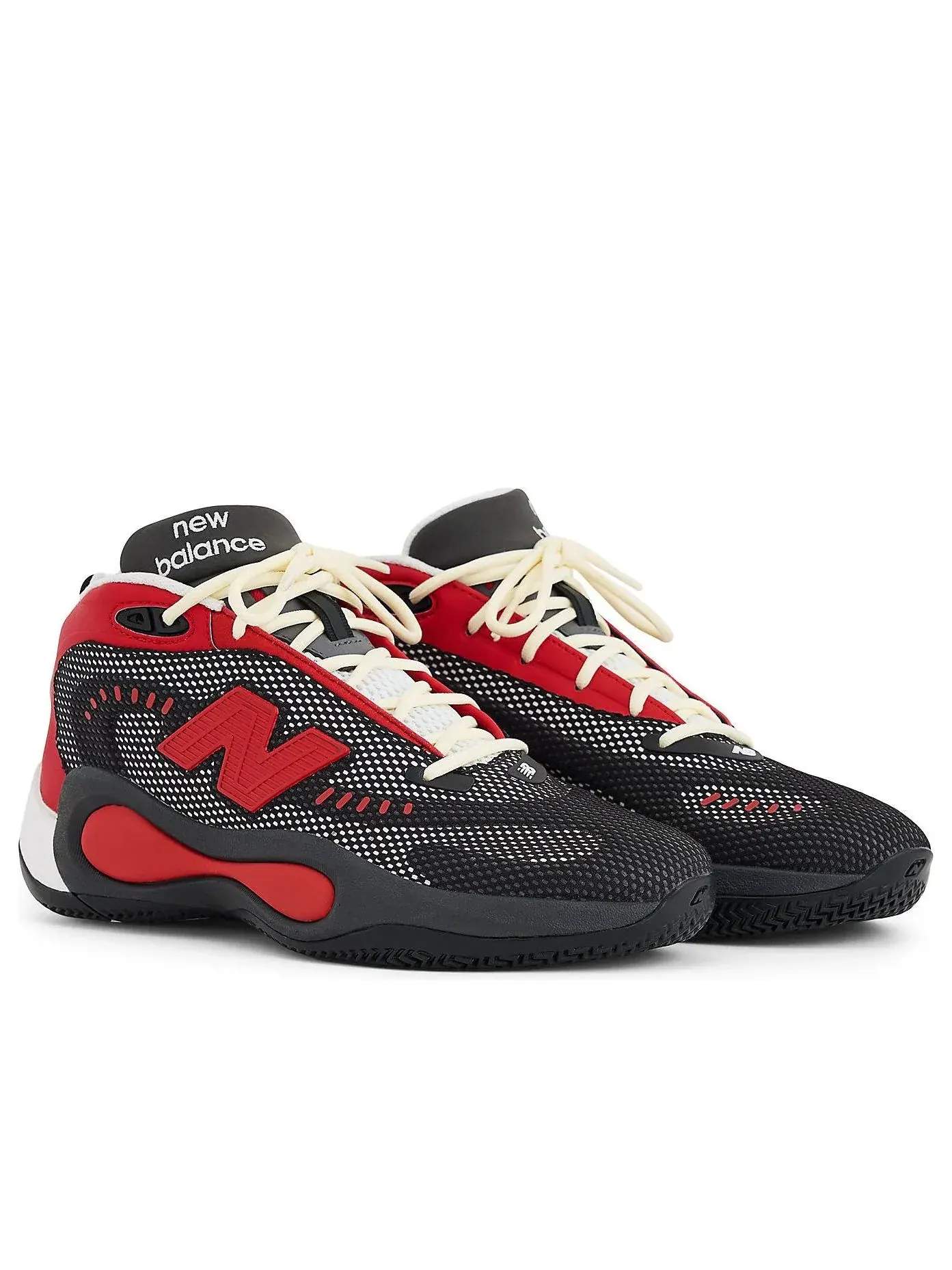 Кроссовки New Balance P400 'Black Team Red' — изображение 2 из 6, красный