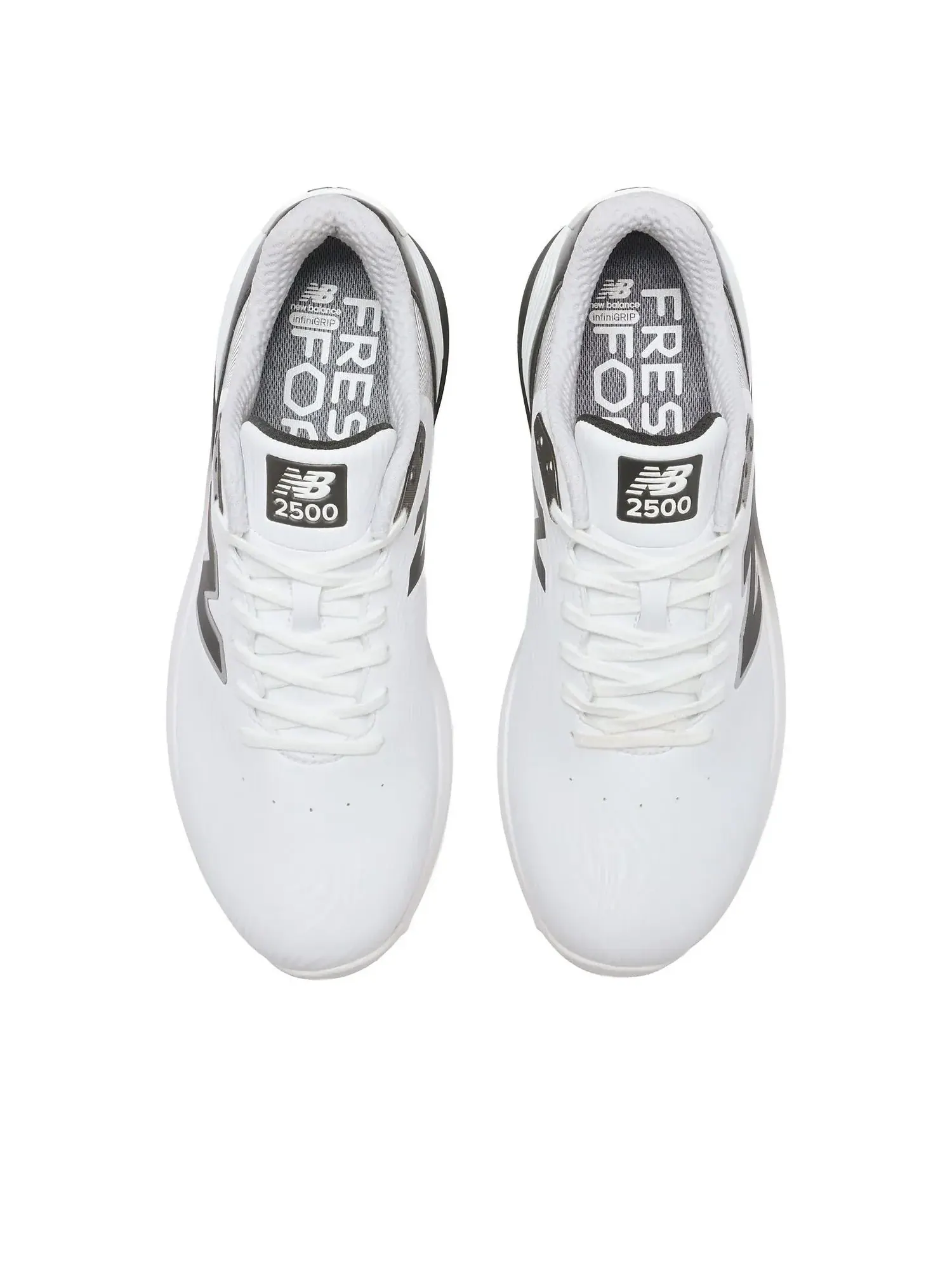 Кроссовки New Balance Fresh Foam X 2500 v5 'White Black Silver Metallic' — изображение 2 из 5, белый