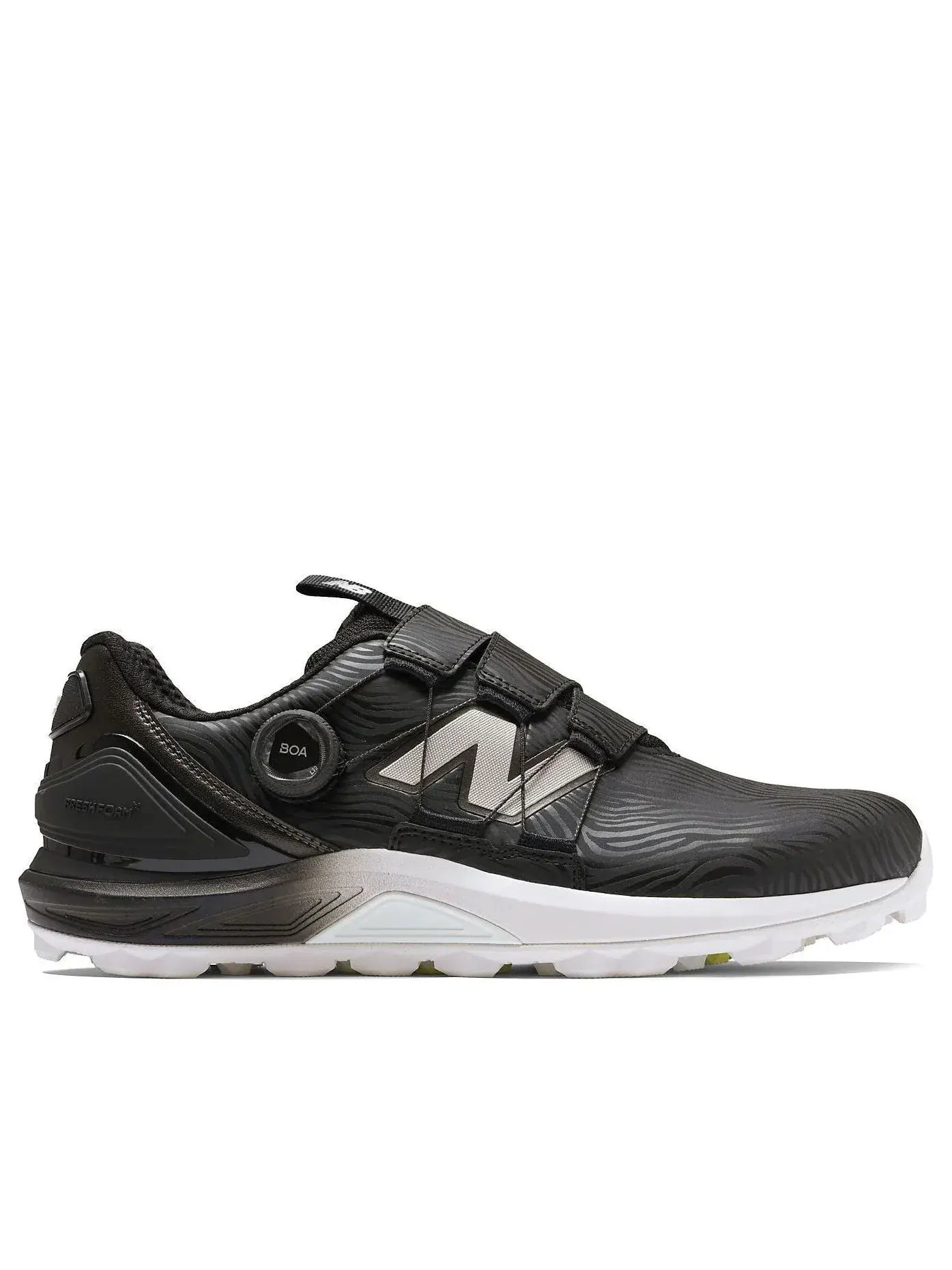 Кроссовки New Balance Fresh Foam X 2500 V5 SL Boa 'Black Silver Metallic' — изображение 2 из 5, черный