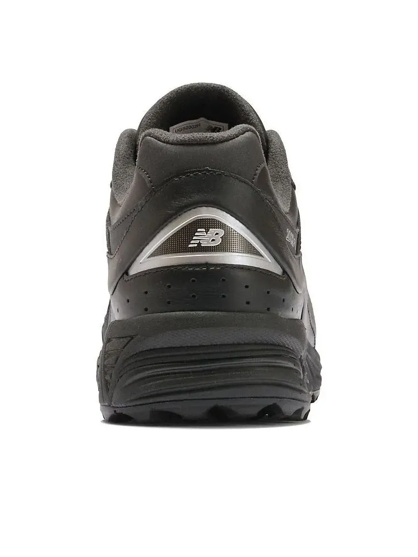 Мужские кроссовки с кожаным верхом New Balance 2002 — изображение 5 из 5, черный