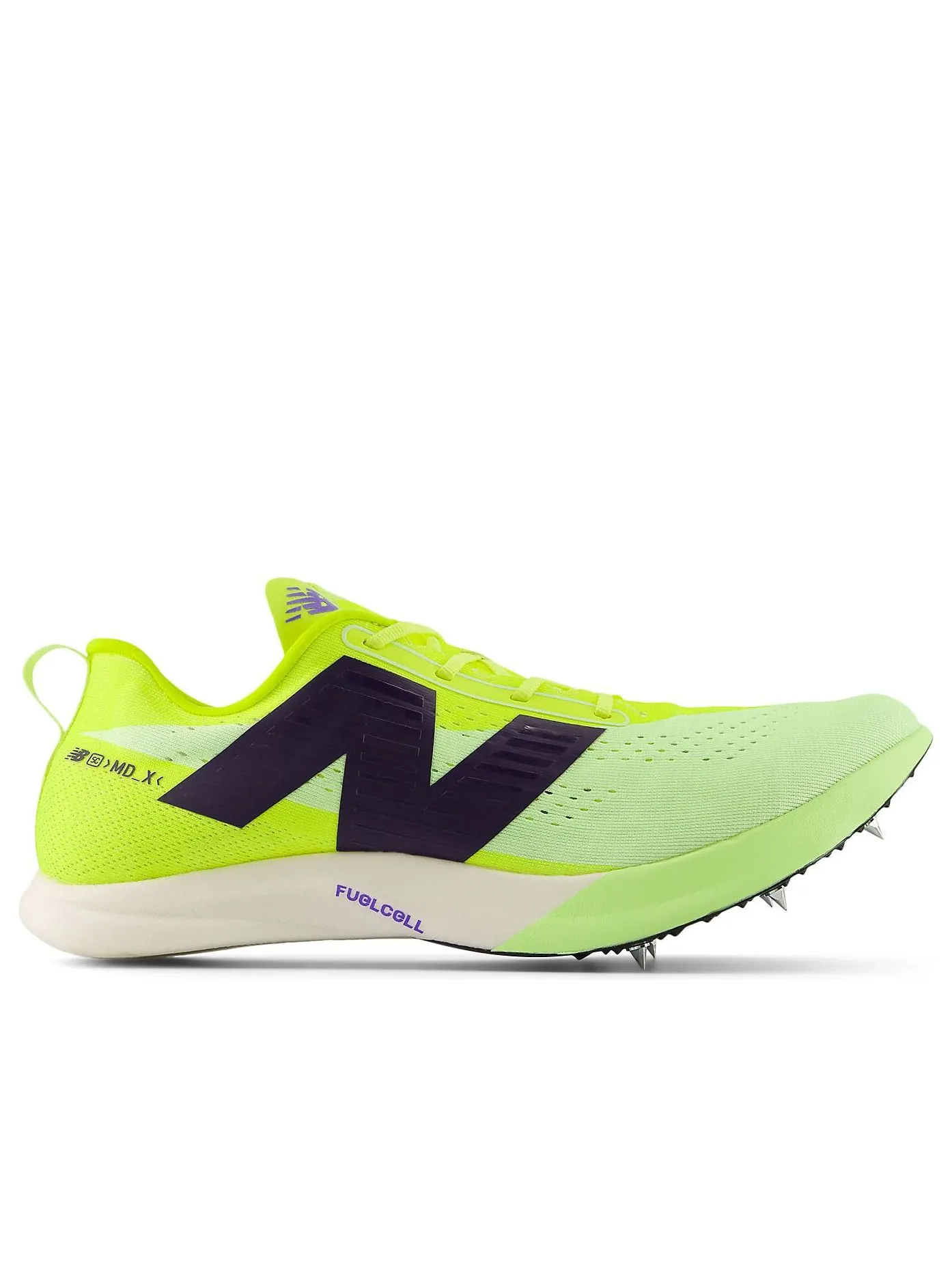 Кроссовки New Balance FuelCell SuperComp MD-X v3 'Alkaline Green Afterglow' — изображение 2 из 5, зеленый//белый