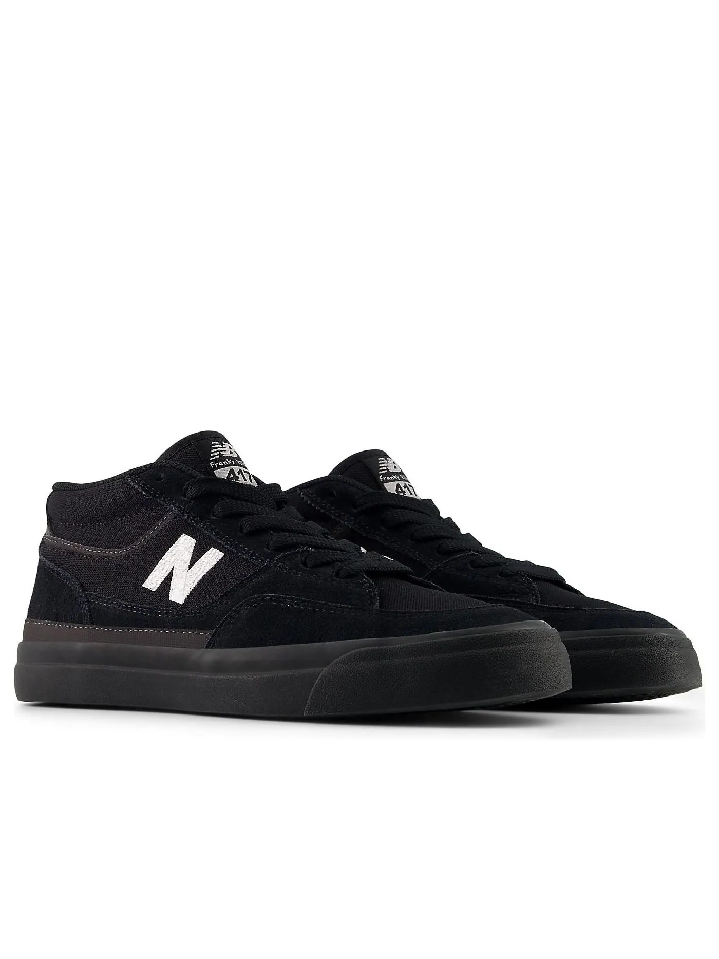 New Balance x Franky Villani 417 'Black White' — изображение 4 из 6, черный/белый