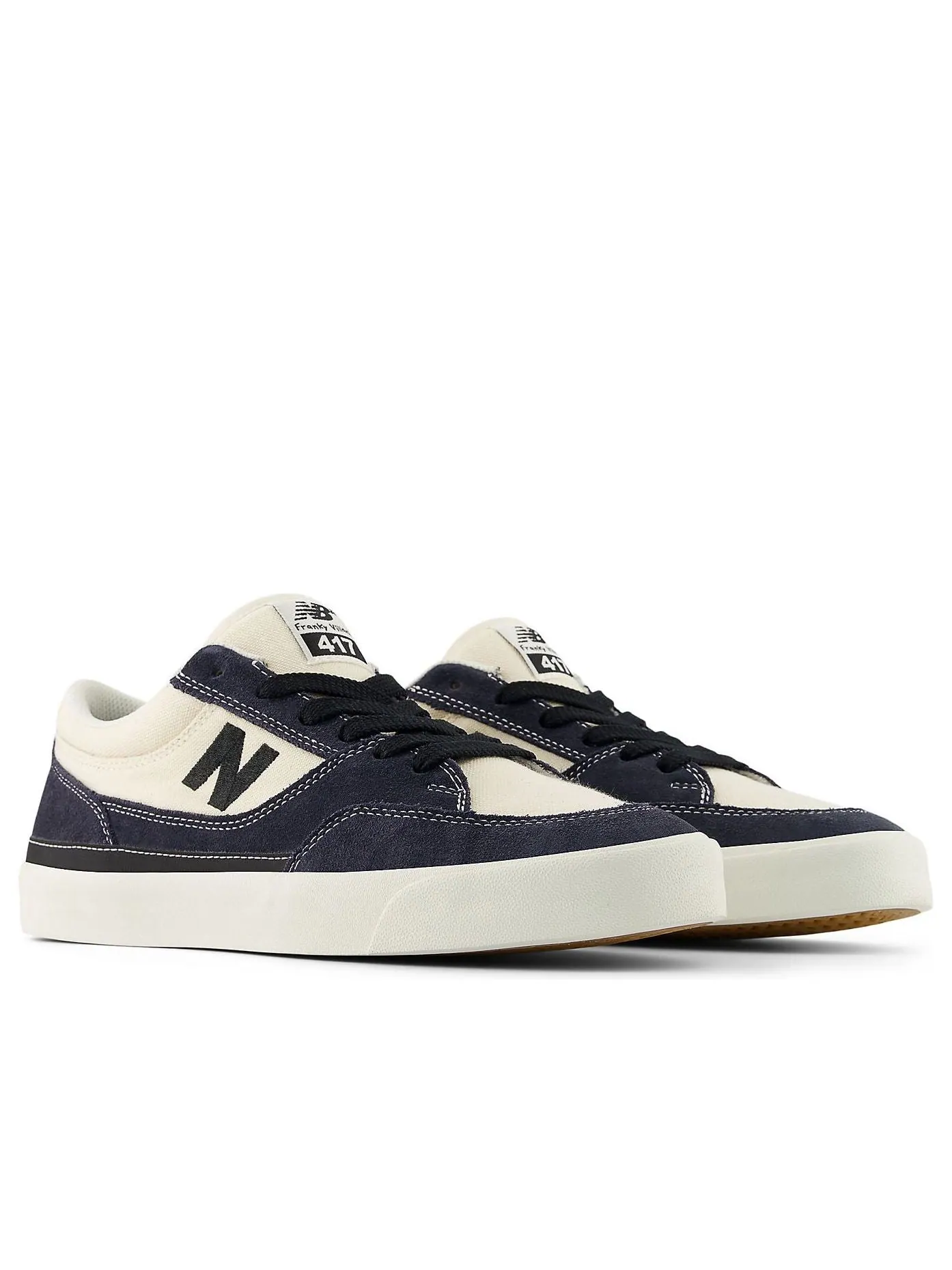 Кроссовки New Balance x Franky Villani 417 Low 'Eclipse White' — изображение 4 из 6, белый