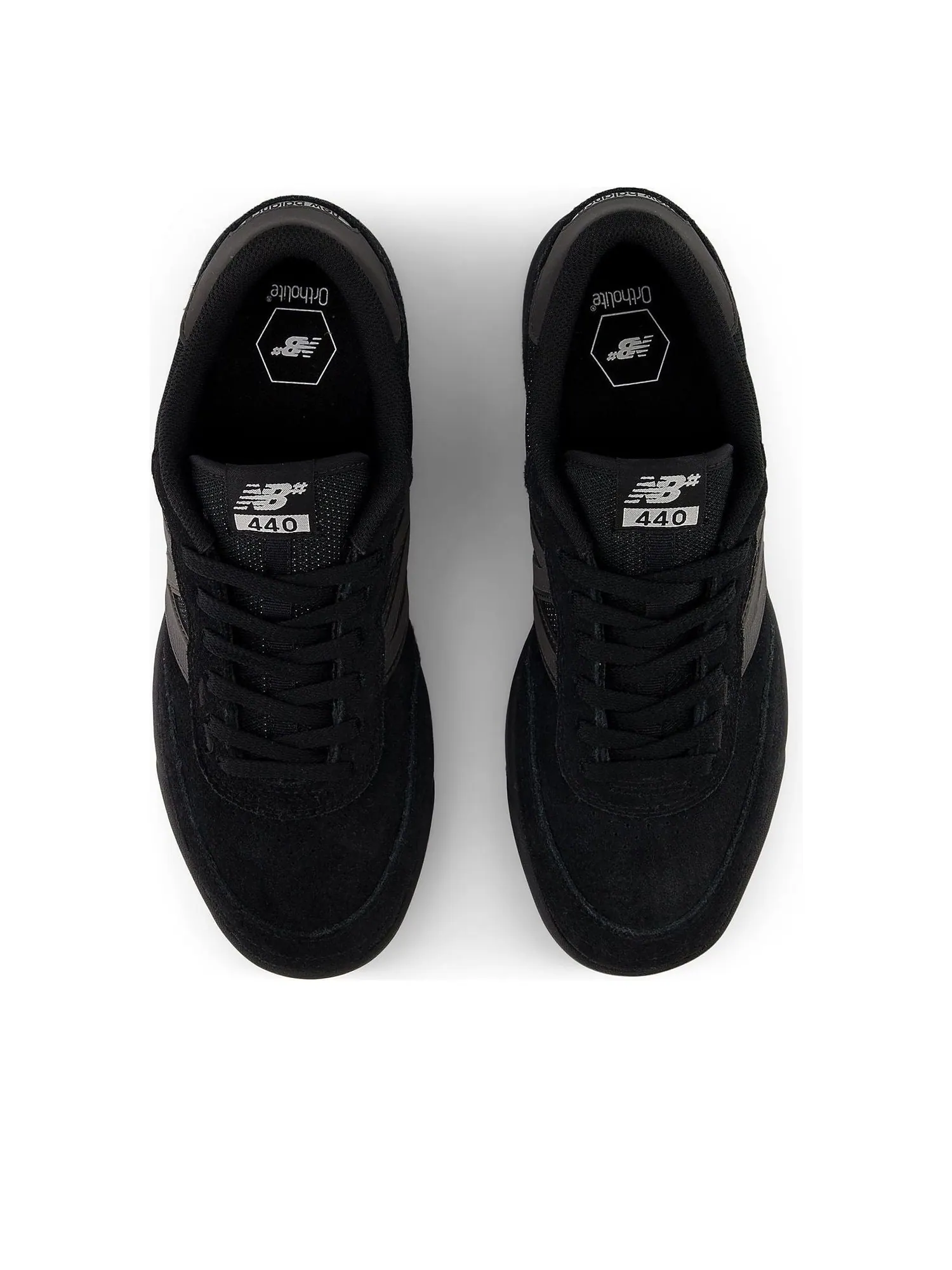 Кроссовки New Balance 440v2 'Black' — изображение 3 из 6, черный