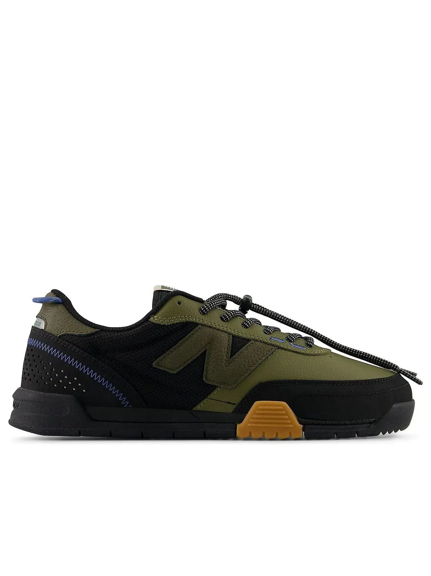 Кроссовки New Balance 440Wv2 'Woodland Black' UN440WOL — изображение 2 из 6, зеленый