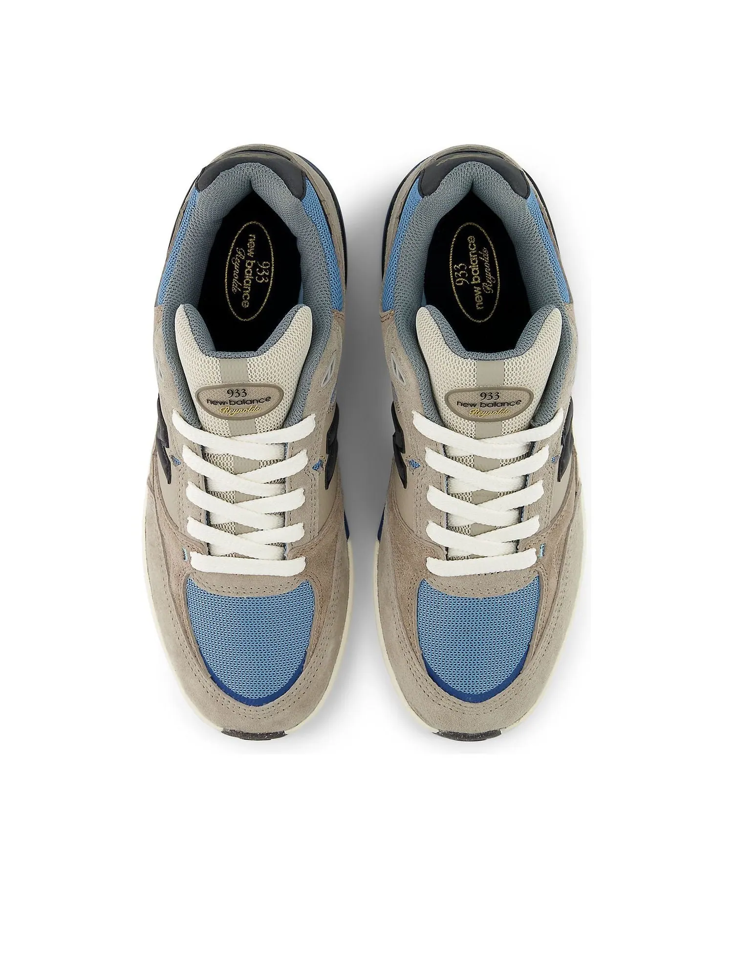 New Balance x Andrew Reynolds 933 'Mushroom Still Water' — изображение 3 из 6, голубой