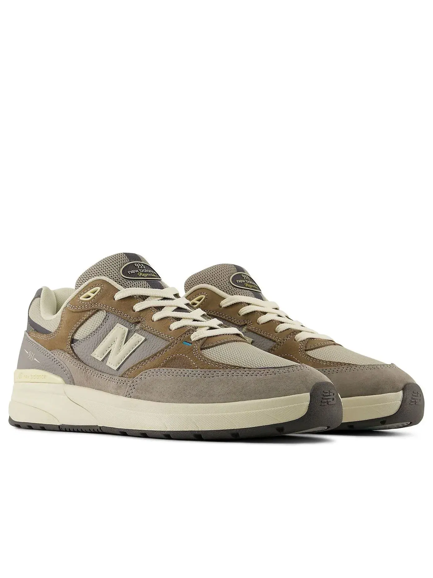 Кроссовки New Balance x Andrew Reynolds 933 'Marblehead Island Blue' UN933GRY — изображение 4 из 6, бежевый