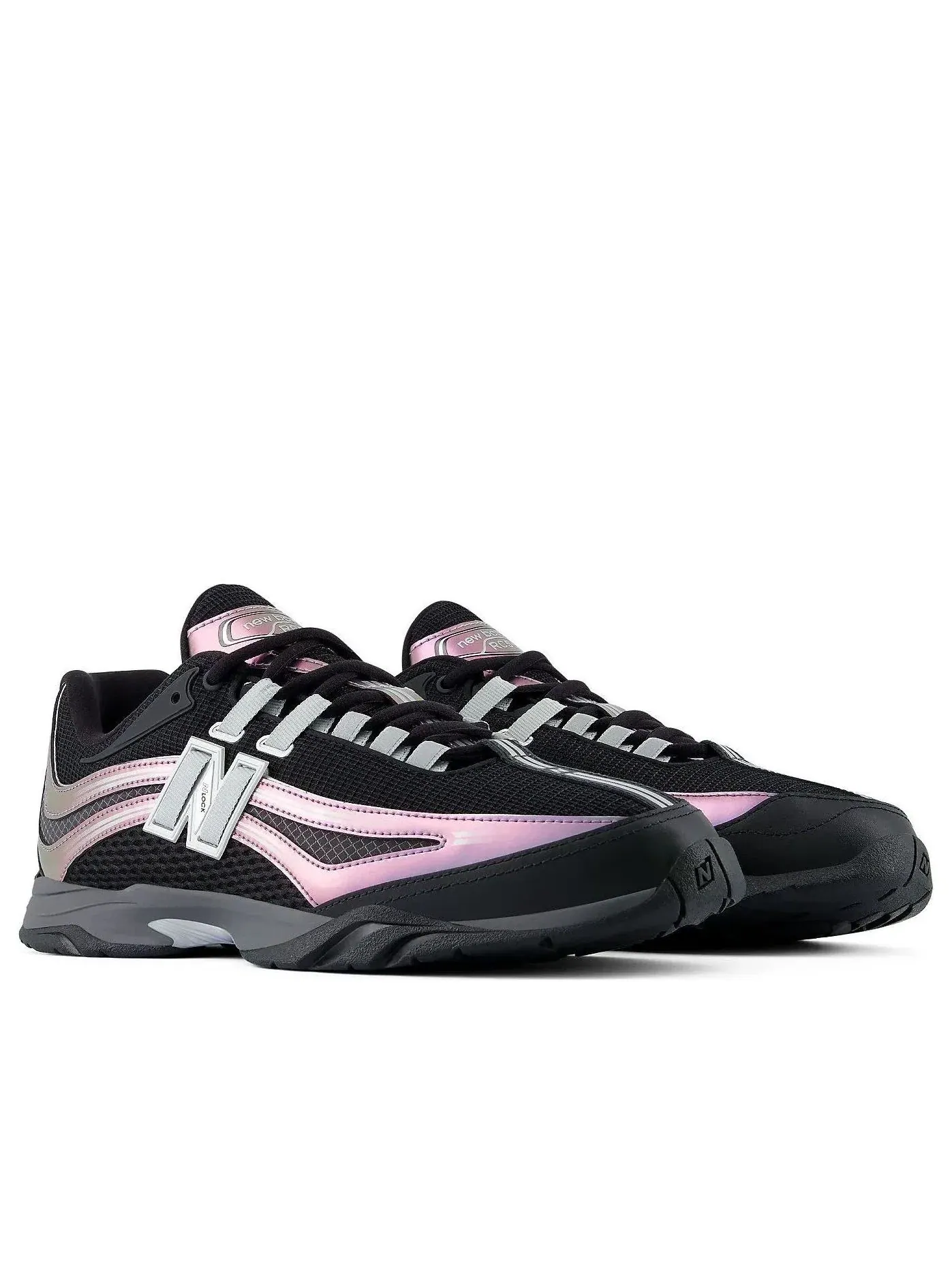 Мужские кроссовки с шнуровкой New Balance RC56 Silver Metallic Black — изображение 4 из 6, серебряный