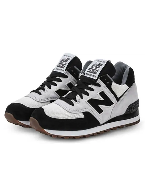 Кроссовки 574 спортивная обувь New Balance — изображение 2 из 4, черный/серый