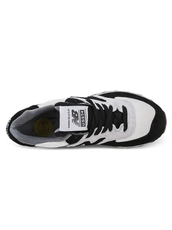 Кроссовки 574 спортивная обувь New Balance — изображение 3 из 4, черный/серый