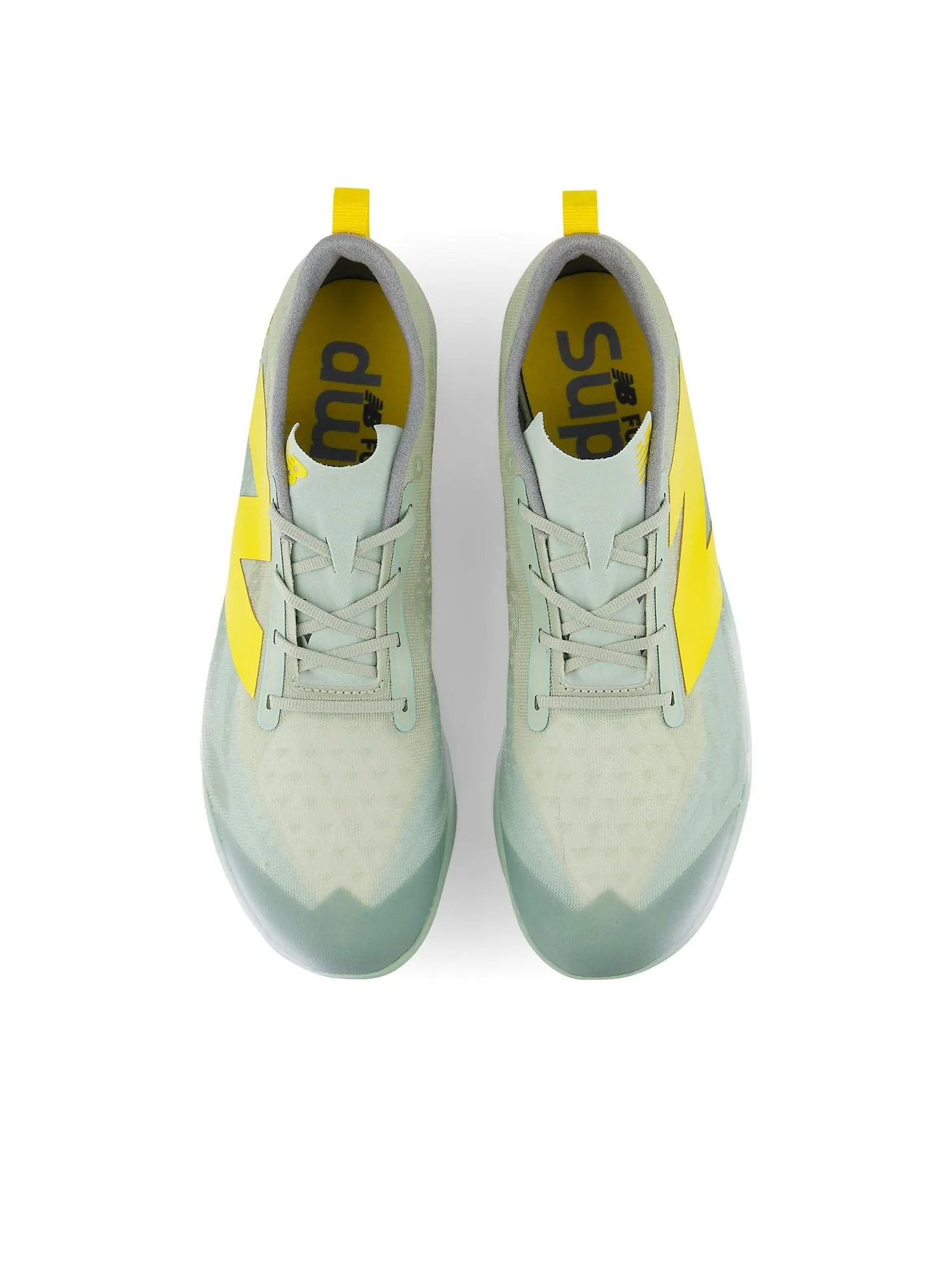 Кроссовки New Balance FuelCell SuperComp PWR-X v3 'Mosaic Green Ginger Lemon' — изображение 2 из 6, зеленый