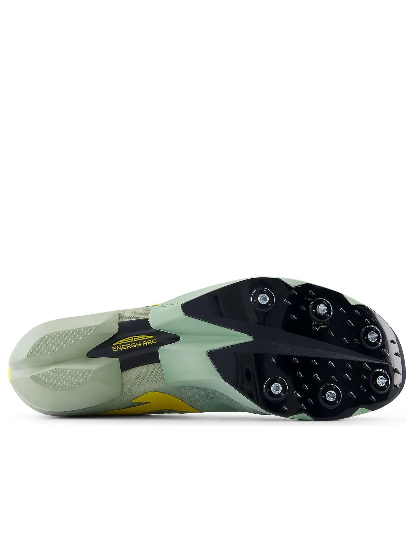 Кроссовки New Balance FuelCell SuperComp PWR-X v3 'Mosaic Green Ginger Lemon' — изображение 5 из 6, зеленый