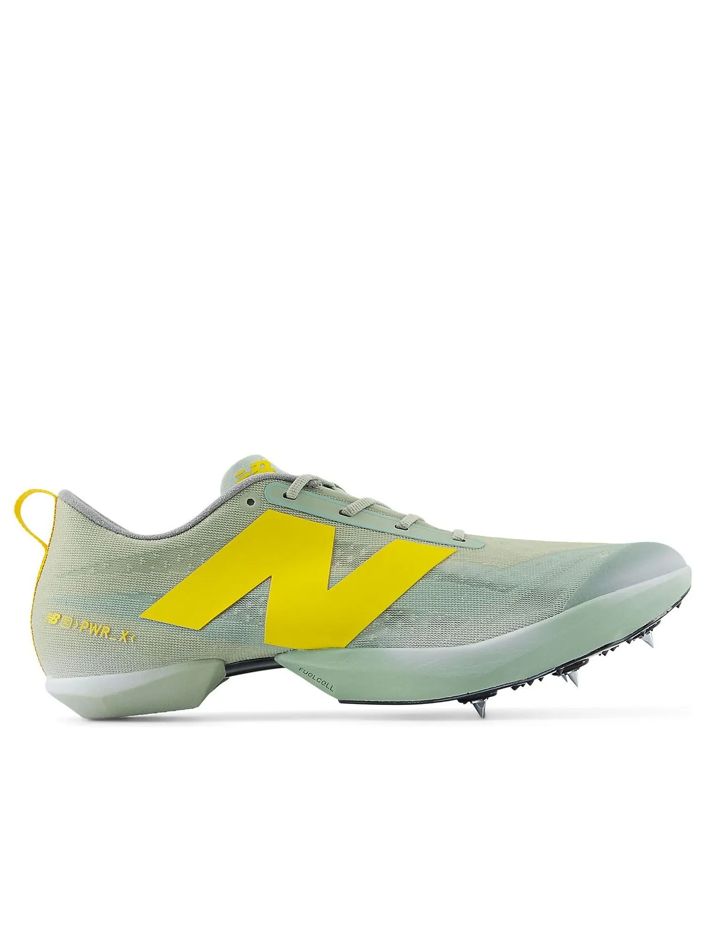 Кроссовки New Balance FuelCell SuperComp PWR-X v3 'Mosaic Green Ginger Lemon' — изображение 6 из 6, зеленый