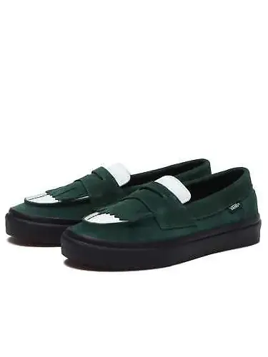 Кроссовки Vans x Arihara Miyukii Loafer 'Green White' — изображение 2 из 4, зеленый