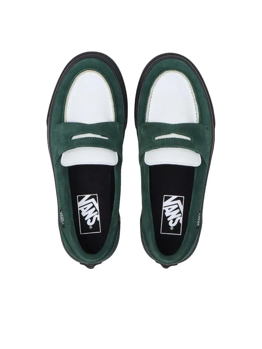 Кроссовки Vans x Arihara Miyukii Loafer 'Green White' — изображение 3 из 4, зеленый