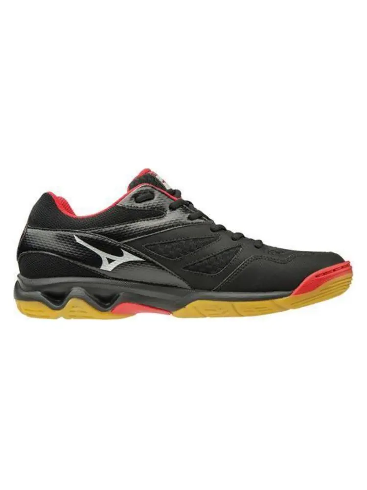 Кроссовки Mizuno Thunder Blade 'Black Red' — изображение 2 из 5, черный