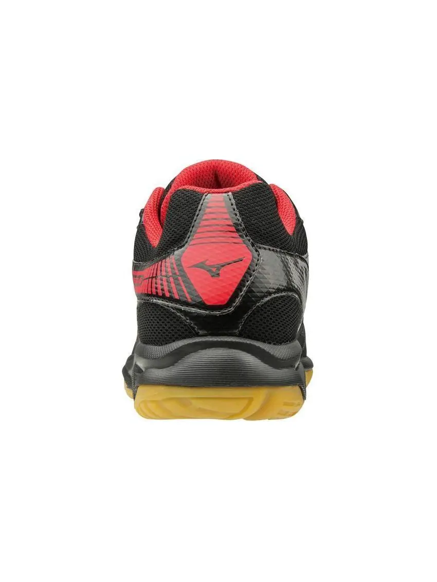 Кроссовки Mizuno Thunder Blade 'Black Red' — изображение 4 из 5, черный