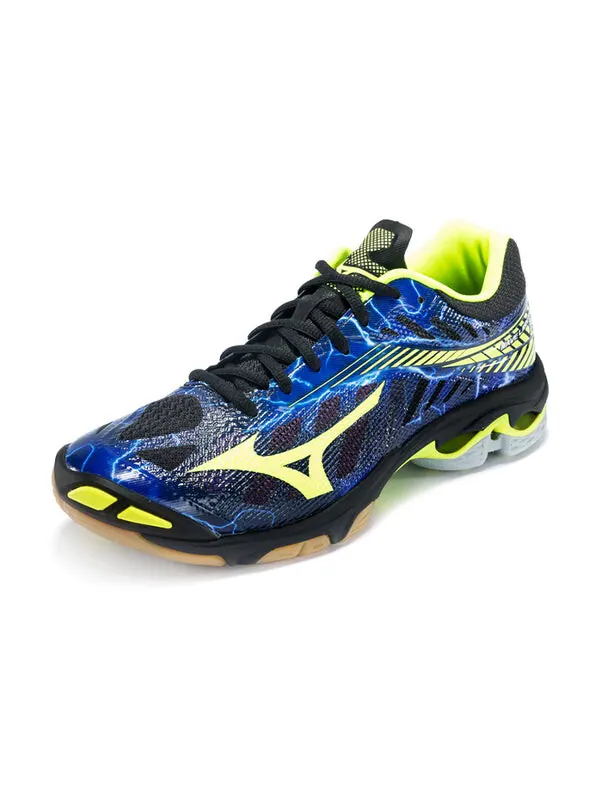 Кроссовки lightning z4 blue/yellow Mizuno — изображение 2 из 4, синий/желтый