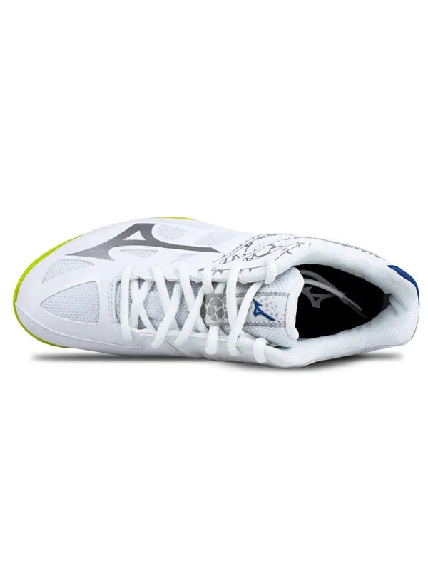 Кроссовки thunder blade 2 'white' Mizuno — изображение 3 из 4, белый/зеленый/синий