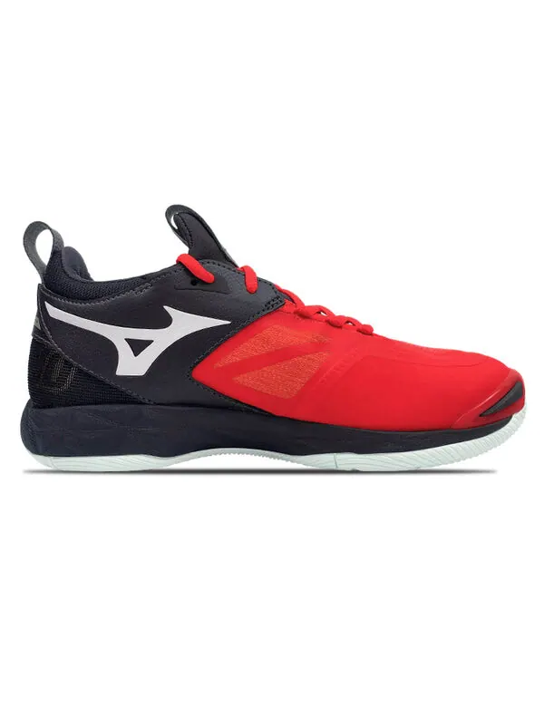 Кроссовки wave momentum2 running shoes red/black Mizuno — изображение 2 из 4, красный/черный