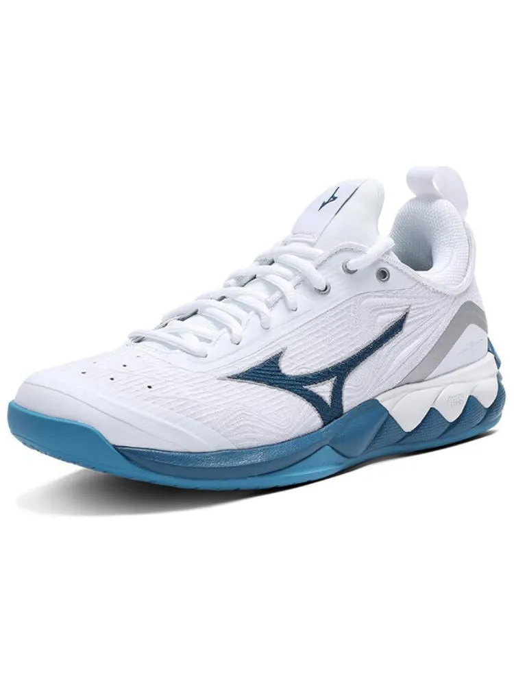 Кроссовки Mizuno Wave Luminous 2 'White Blue' — изображение 2 из 4, белый