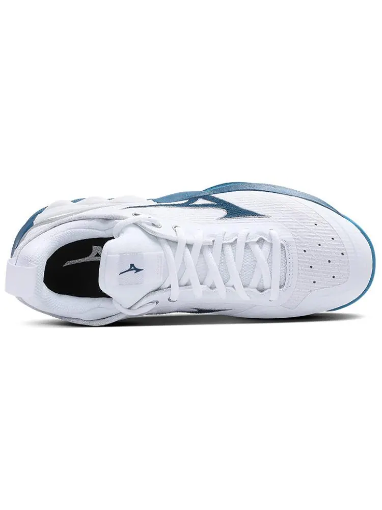 Кроссовки Mizuno Wave Luminous 2 'White Blue' — изображение 3 из 4, белый