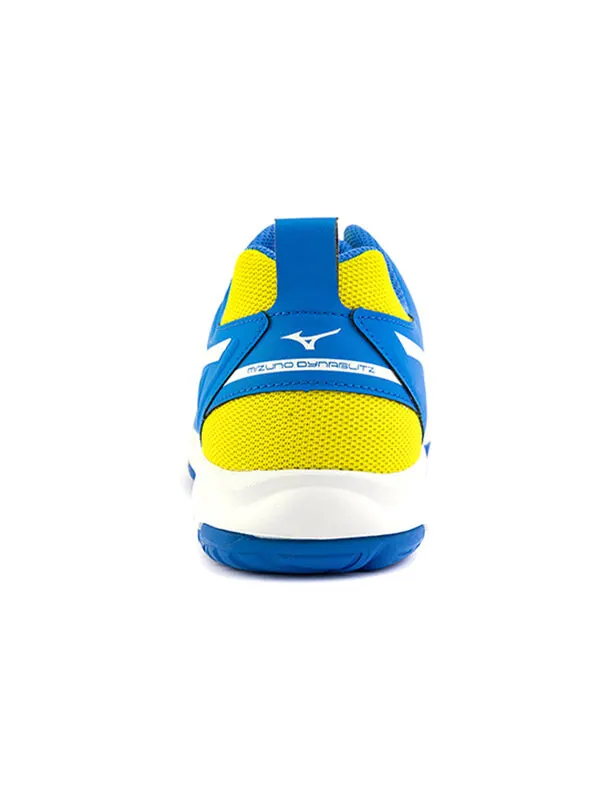 Кроссовки dynablitz lightweight breathable volleyball shoes blue yellow Mizuno — изображение 4 из 4, синий/желтый
