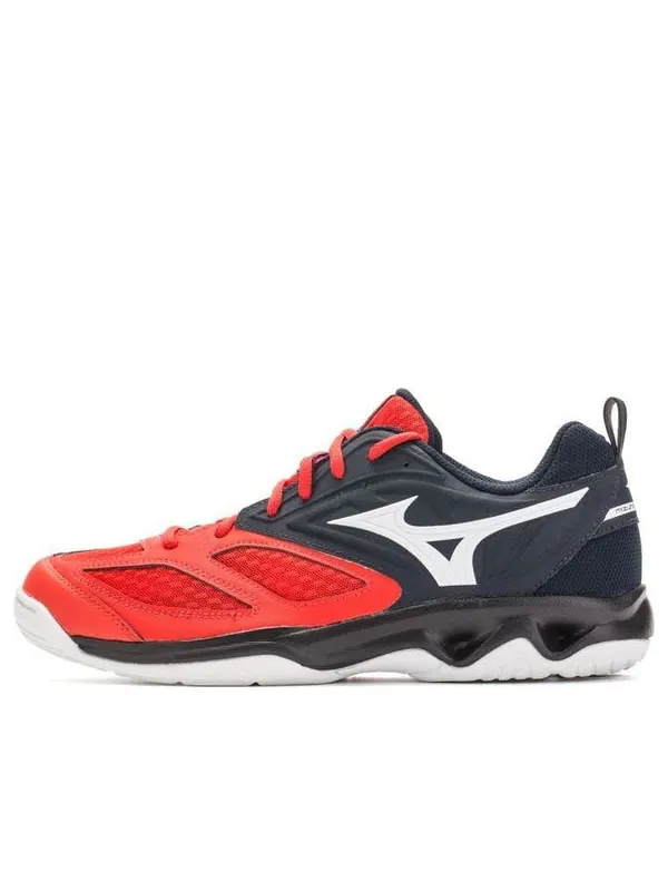 Кроссовки dynablite 'black red white' Mizuno — изображение 1 из 4, черный/красный/белый