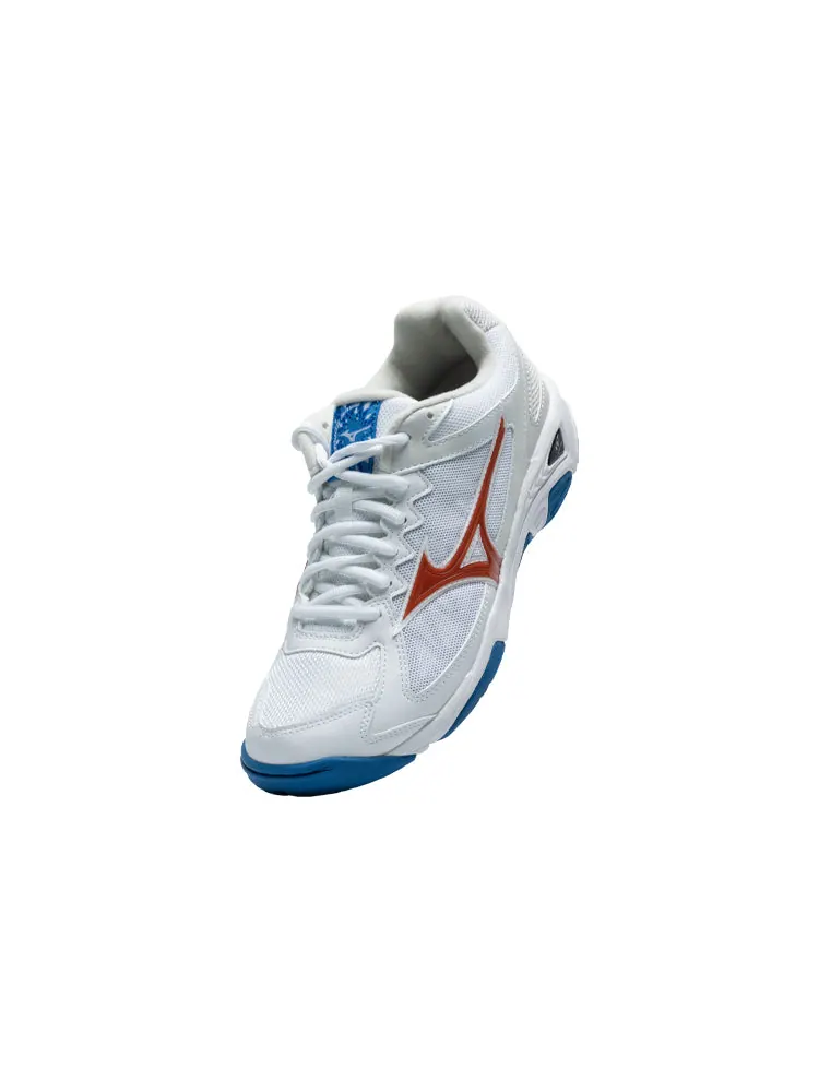 Кроссовки Mizuno Wave Supersonic CN 'White Blue Red' — изображение 2 из 5, белый