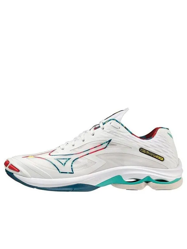 Кроссовки wave lightning z7 'white green red' Mizuno — изображение 1 из 4, белый/зеленый/красный