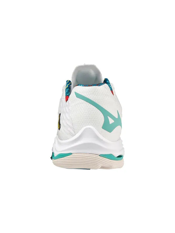 Кроссовки wave lightning z7 'white green red' Mizuno — изображение 4 из 4, белый/зеленый/красный