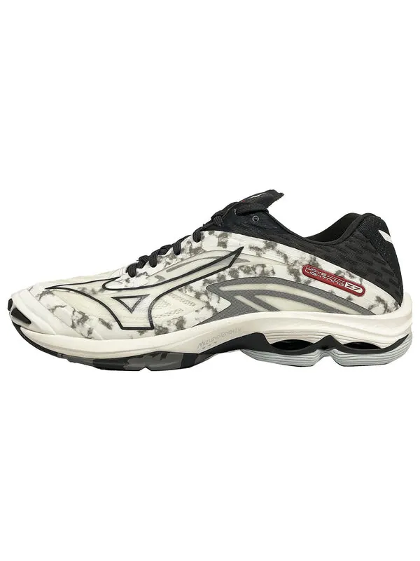 Кроссовки wave lightning z7 'marble white' Mizuno — изображение 2 из 4, белый/черный/серый