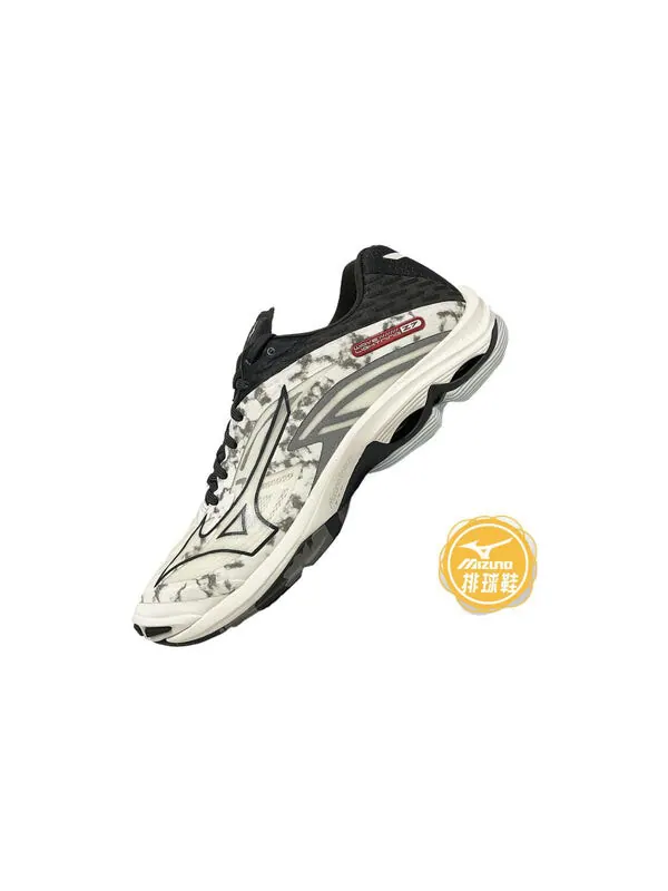 Кроссовки wave lightning z7 'marble white' Mizuno — изображение 4 из 4, белый/черный/серый