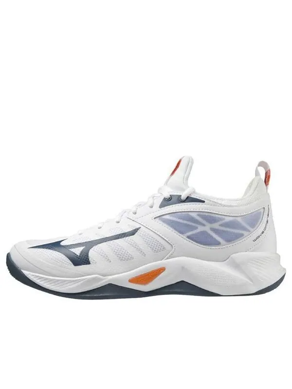 Кроссовки wave dimension 'white blue' Mizuno — изображение 1 из 4, синий