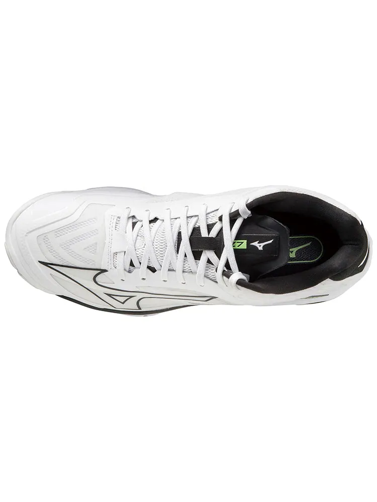 Кроссовки Mizuno Wave Lightning Z7 Mid 'White Black Grey' — изображение 3 из 5, белый