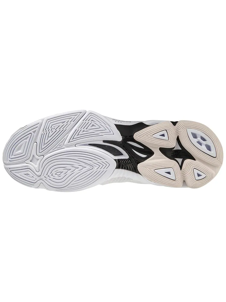 Кроссовки Mizuno Wave Lightning Z7 Mid 'White Black Grey' — изображение 5 из 5, белый
