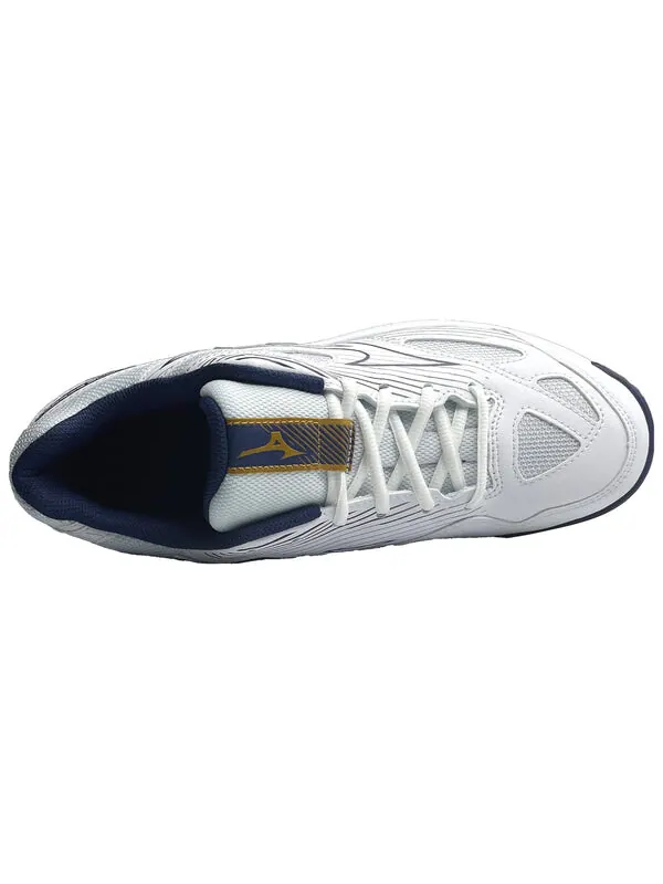 Кроссовки cyclone speed 4 'white navy' Mizuno — изображение 2 из 4, белый/темно-синий