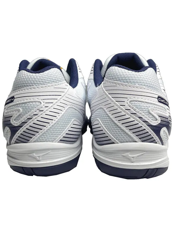 Кроссовки cyclone speed 4 'white navy' Mizuno — изображение 3 из 4, белый/темно-синий