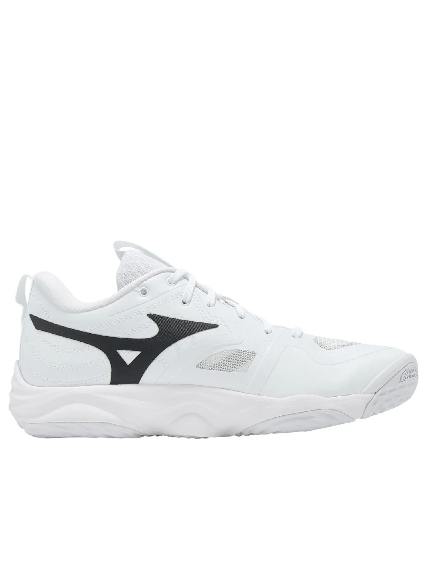 Mizuno Wave Momentum Elite Wide 'White Black' — изображение 2 из 5, белый/черный